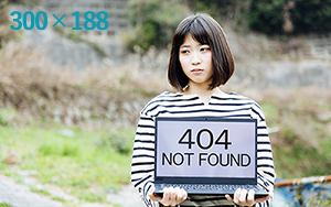 404 not foundを持つ女性